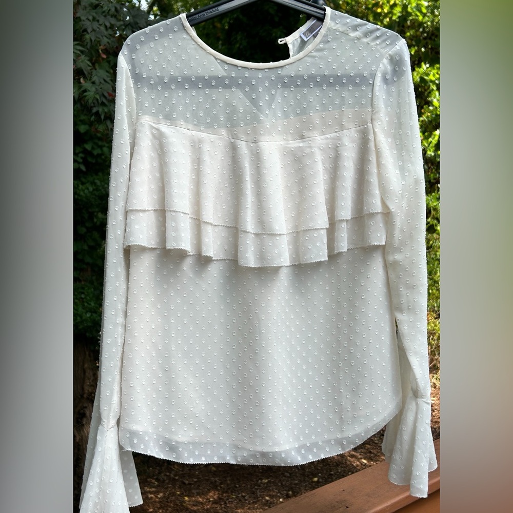 Chelsea28 long-sleeved blouse. Size small.
